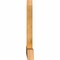 Ekena Millwork Portland Rough Sawn Timber Gable Bracket, Western Red Cedar, 60"W x 40"H x 4"D x 6"F, 16/12 Pitch GBW060X40X0406POR00RWR - alternate 2